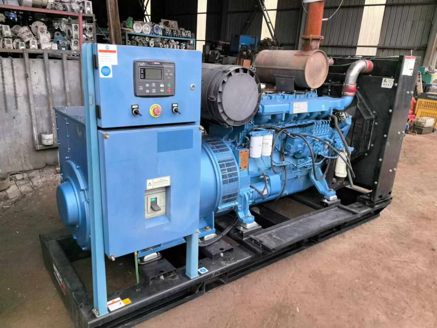 城区500kW 柴油发电机组可带动设备功率的计算公式是什么？